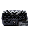 Chanel Mini Rectangular Classic Patent Single Flap Secondhand