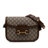Gucci Medium GG Supreme Horsebit 1955 Shoulder Bag Secondhand