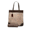 Celine Leather Trimmed PVC Tote Secondhand