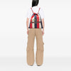 Secondhand Gucci Canvas Sylvie Baiadera Web Drawstring Backpack