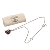 Secondhand Hermès Palladium Plated Vulcanium Cheval Pendant Necklace