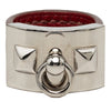 Hermès Palladium Plated Collier de Chien Ring Secondhand
