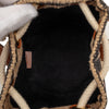 Celine Small Triomphe Raffia Drawstring Bucket Bag Secondhand
