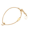 Louis Vuitton Gold Plated LV & Me Number 3 Bracelet Secondhand