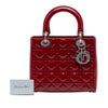 Secondhand Dior Medium Patent Cannage Lady Dior