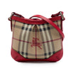 Burberry Mini Haymarket Check Coated Canvas Hartham Crossbody Secondhand