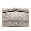 Chanel Large Quilted Iridescent Calfskin Reissue 2.55 Roll Clutch Secondhand