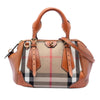 Burberry House Check Canvas and Leather Blaze Satchel Secondhand