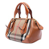 Burberry House Check Canvas and Leather Blaze Satchel Secondhand