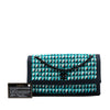 Secondhand Chanel CC Multicolor Quilted Tweed Accordion Houndstooth Flap