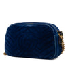 Gucci Small GG Marmont Matelasse Velvet Crossbody Secondhand