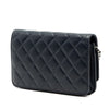 Secondhand Chanel Quilted Lambskin Golden Class Wallet On Chain