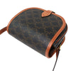 Celine Medium Triomphe Coated Canvas Folco Crossbody Secondhand