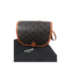 Celine Medium Triomphe Coated Canvas Folco Crossbody Secondhand