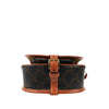 Celine Medium Triomphe Coated Canvas Folco Crossbody Secondhand