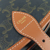 Celine Medium Triomphe Coated Canvas Folco Crossbody Secondhand