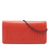Secondhand Bottega Veneta Nappa Intrecciato Continental Wallet on Chain