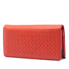 Secondhand Bottega Veneta Nappa Intrecciato Continental Wallet on Chain