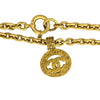 Secondhand Chanel CC Gold Plated Medallion Chain Necklace