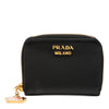 Prada Saffiano Zip Around Coin Pouch Secondhand