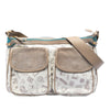 LOEWE 160th Anniversary Suede Trimmed Canvas Crossbody Secondhand