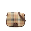 Secondhand Burberry Haymarket Check Coated Canvas Crossbody