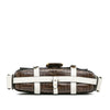 Fendi Zucca Glazed Fabric Cage Baguette Satchel Secondhand