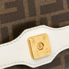 Fendi Zucca Glazed Fabric Cage Baguette Satchel Secondhand