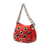 Prada Vitello Daino Grommet Handbag Secondhand
