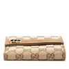 Gucci GG Canvas Trifold Compact Wallet Secondhand