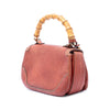 Gucci Medium Leather New Bamboo Satchel Secondhand