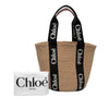 Chloé Large Raffia Woody Basket Tote Secondhand
