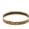 Hermès Narrow Qu Importe le Flacon Enamel Bangle 62 Secondhand