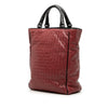 Bottega Veneta Bicolor Nappa Intrecciato Vertical Convertible Satchel Secondhand