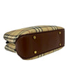 Burberry Haymarket Check Coated Canvas Handbag Secondhand
