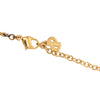 Secondhand Dior Gold Plated CD Logo Bag Pendant Necklace