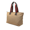 Gucci GG Canvas Web Tote Secondhand