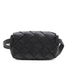 Bottega Veneta Grained Calfskin Intreccio Diago Belt Bag Secondhand