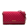 Prada Tessuto Impuntu Wallet on Strap Secondhand