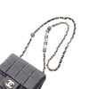 Chanel Mini Square Lambskin Chocolate Bar Flap Secondhand