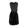 Secondhand 6267 Compact Wool Dress with Feather