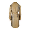 Secondhand Roberto Cavalli Croc Embossed Leather Trench Coat