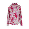 Rubino Gaeta Peony Print Shirt