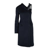 Secondhand Jil Sander One Shoulder Wool Dress