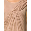 Lanvin Beige Drapped Dress - '00s Second hand