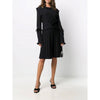 Chanel Black Ribbed Wool Dress - 2010s Second hand