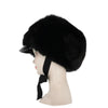 A.N.G.E.L.O. Vintage Cult Black Fox Fur Hat - 2020s Second hand