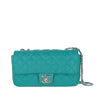 Chanel Teal Color Shoulder Bag - '10s Second hand