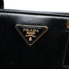 Prada Saffiano Vernice Promenade Dome Satchel Secondhand