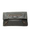 Balenciaga Lambskin Motocross Giant 12 Envelope Clutch Secondhand